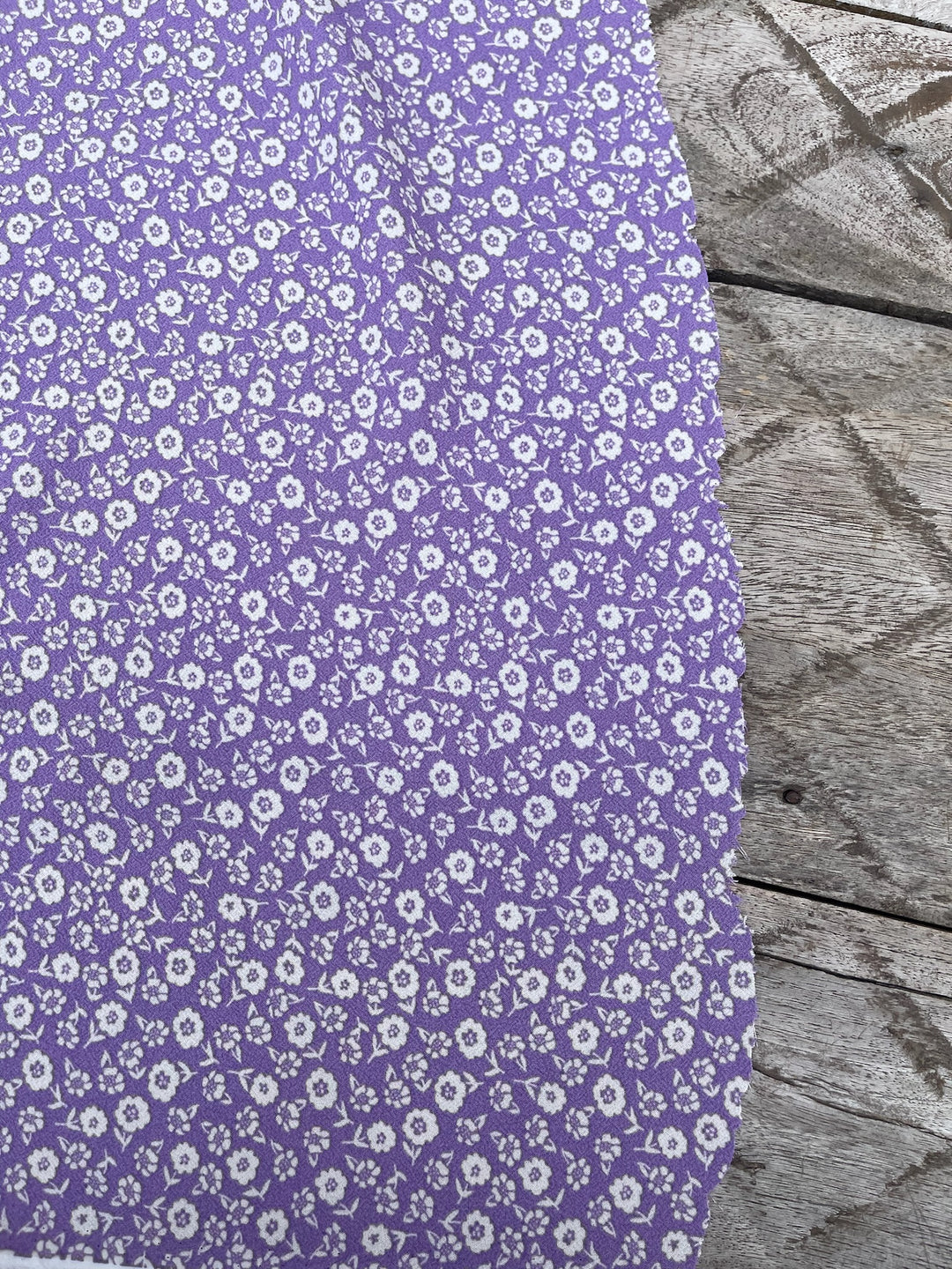 Wooldobby  fabric by the yard - Lavender dainty floral print