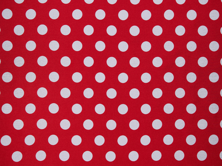 Charmeuse satin fabric by the yard Polka dots print