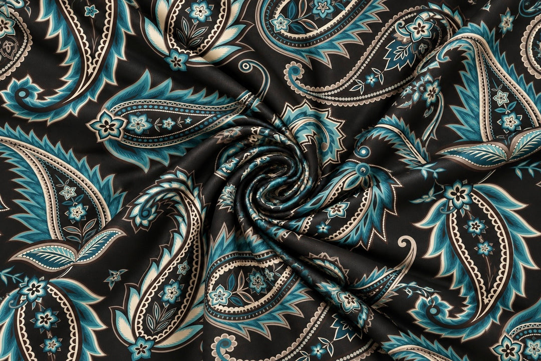 BEYLA  Satin Charmeuse Fabric by the Yard –