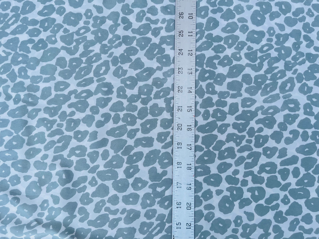 Lightweight  satin  fabric by the yard - Animal   print