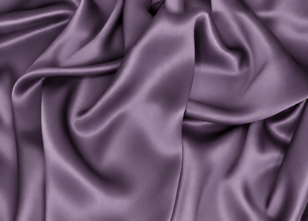 DUSTY PLUM Stretch SILK CHARMEUSE fabric by the yard -   16 momme 44”