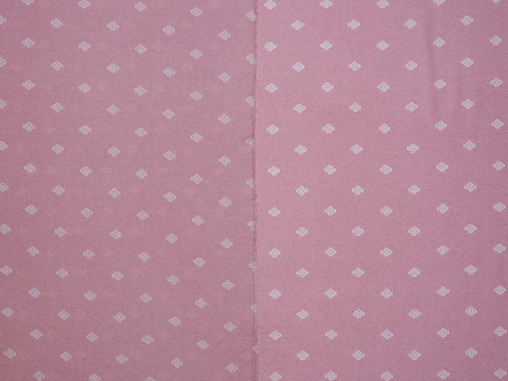 Lightweight  satin  fabric by the yard - small Motif print