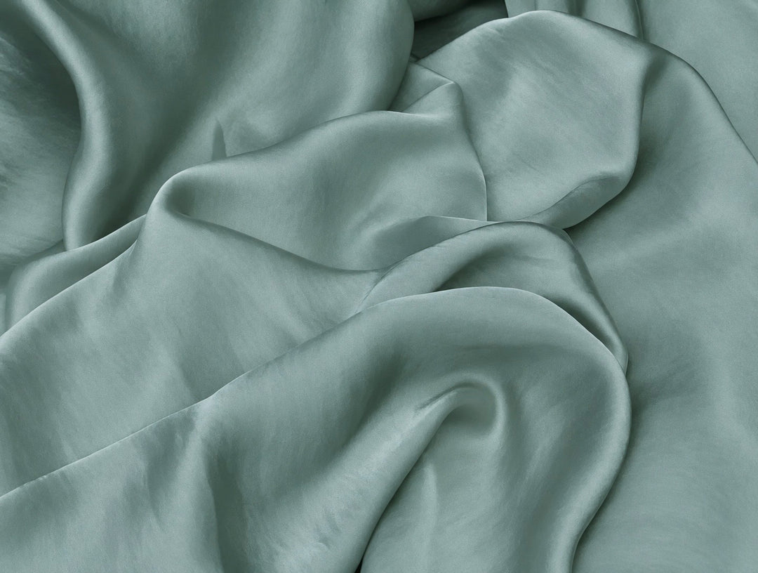 PISTACHIO - Lightweight  satin fabric by the yard