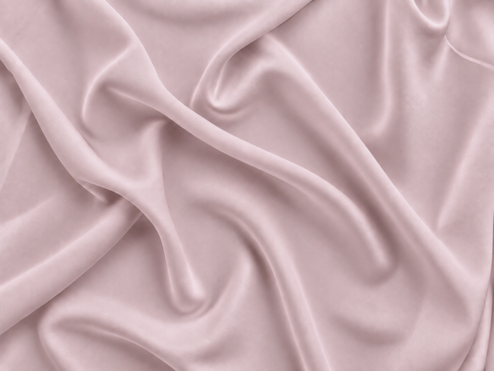DUSTY MAUVE - SILK CREPE DE CHINE fabric by the yard - 44” wide - 14momme