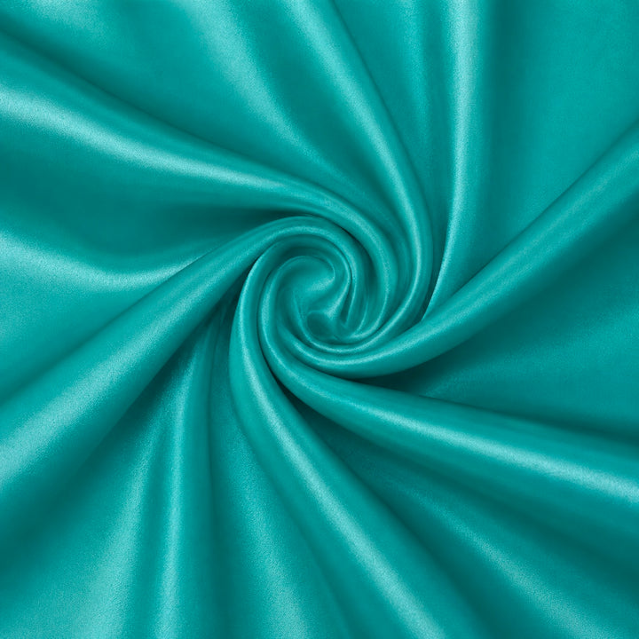 Charmeuse satin fabric by the yard -  Seacrest  solid