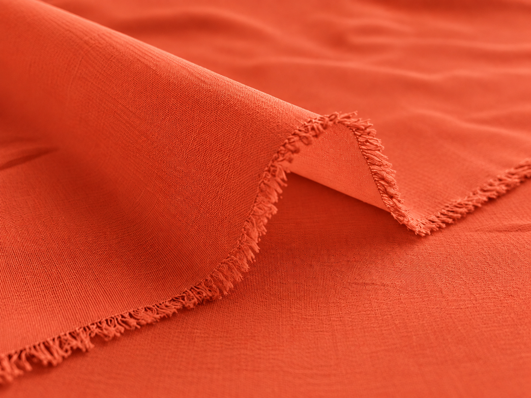 FIESTA -  SILK CREPE DE CHINE fabric by the yard  54” wide - 16momme