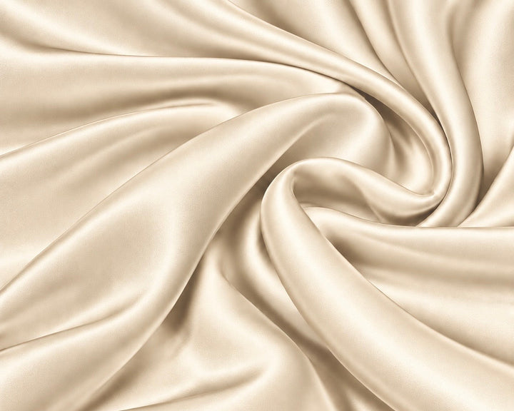 IVORY SILK SWIRL FABRIC 