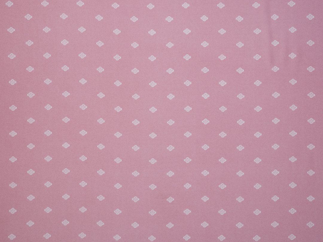 Lightweight  satin  fabric by the yard - small Motif print