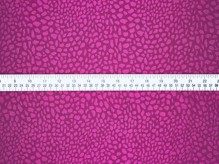 SILKY JACQUARD SATIN fabric by the yard - small animal  jacquard pattern - lightweight flowy fabric