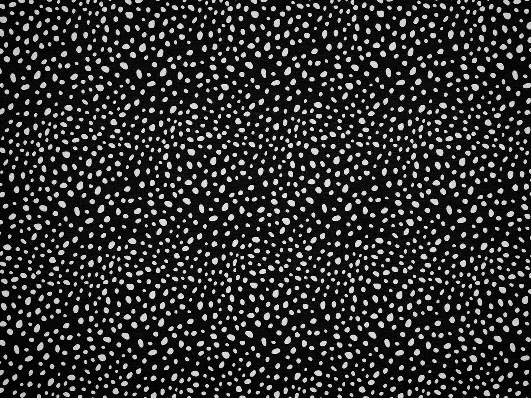 Peachskin  fabric by the yard - Multi dots print