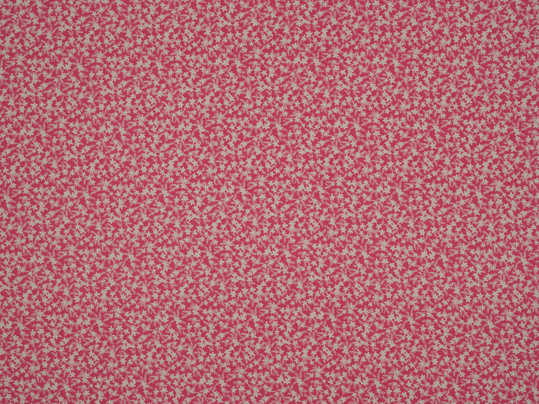 Peachskin  Fabric By The Yard - Dainty Floral Print
