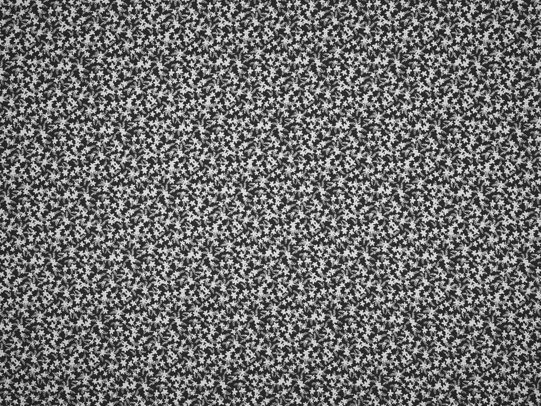 Peachskin  Fabric By The Yard - Dainty Floral Print