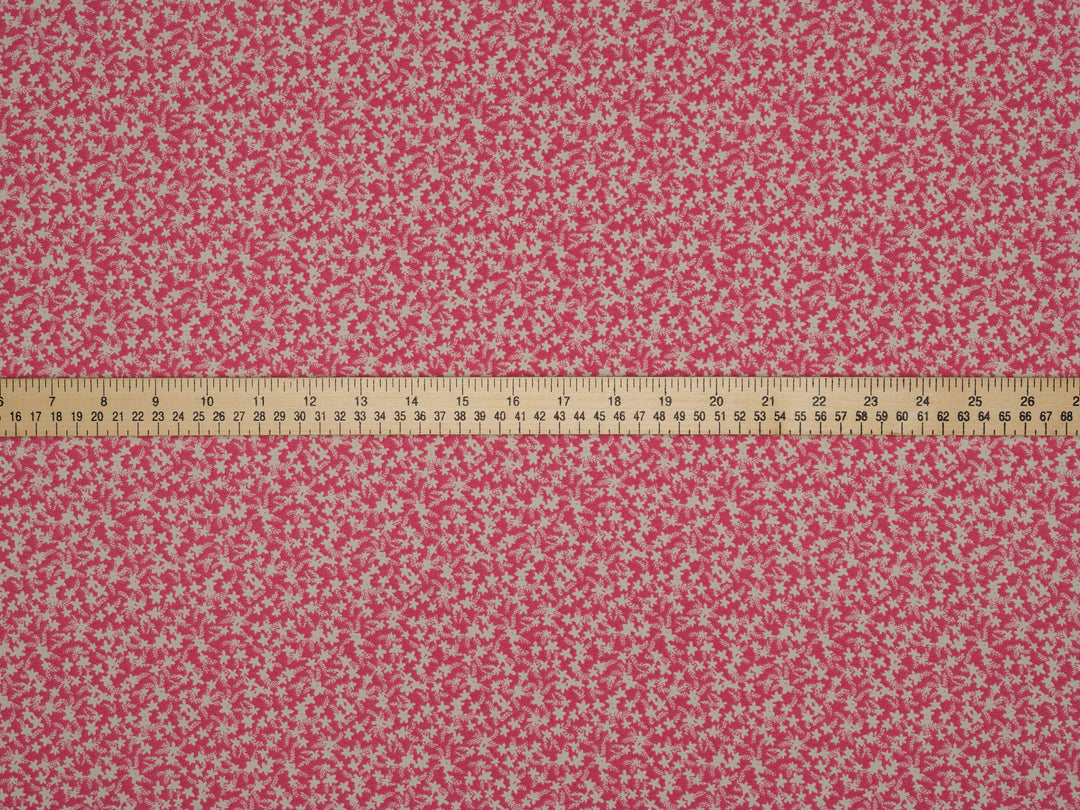 Peachskin  Fabric By The Yard - Dainty Floral Print