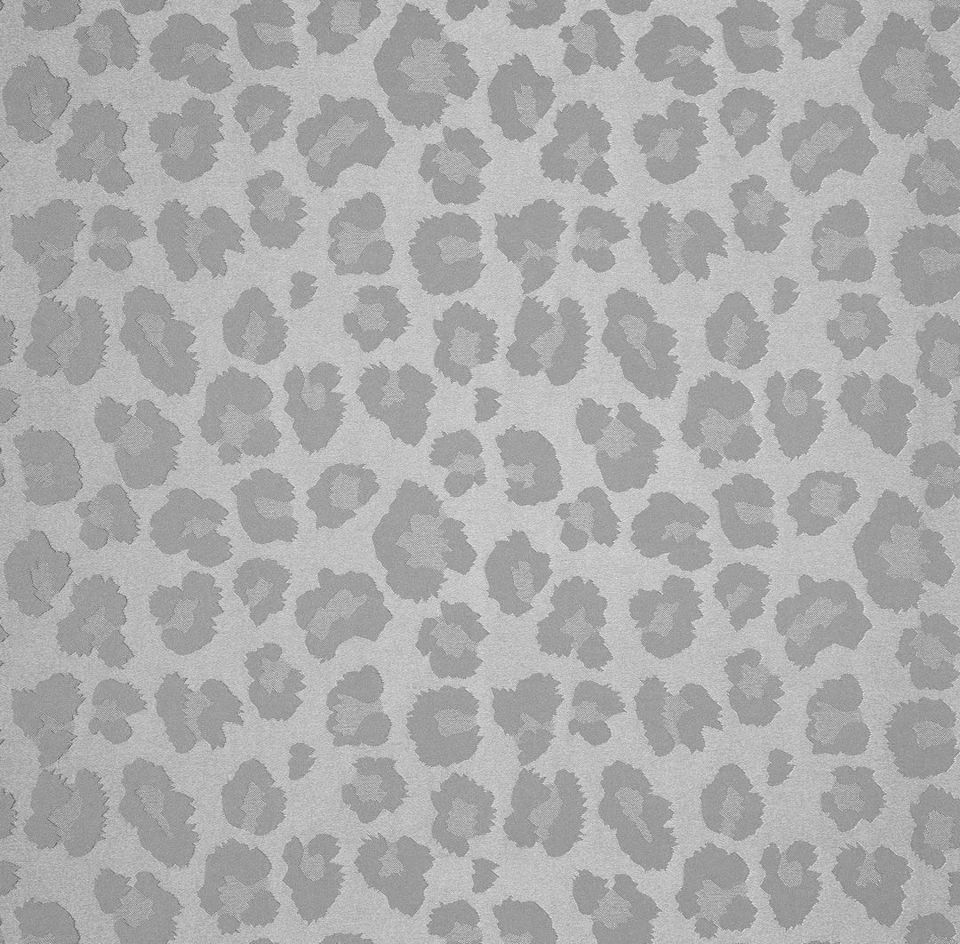 SILKY JACQUARD SATIN fabric by the yard - Cheetah jacquard pattern -  flowy fabric -