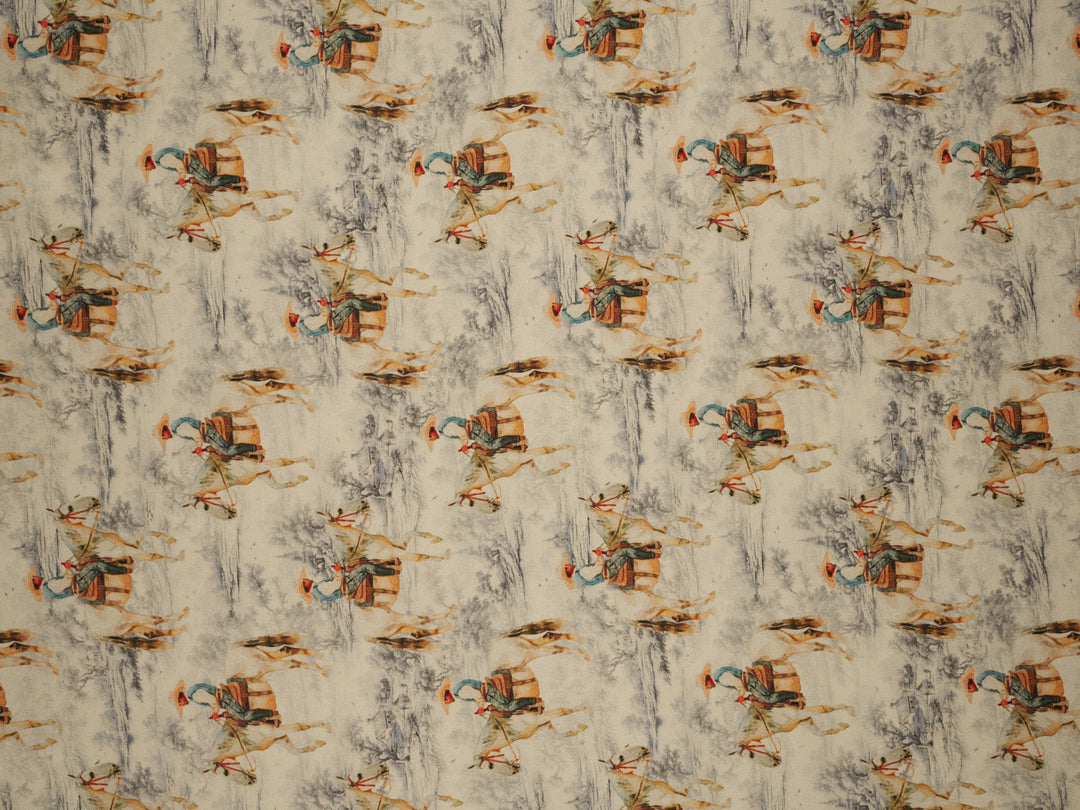 Shane -  Silky Satin Charmeuse print - fabric by the yard -  sublimation print