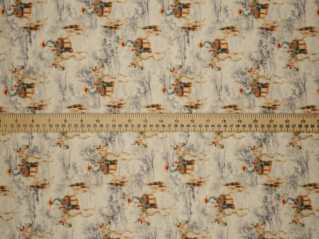 Shane -  Silky Satin Charmeuse print - fabric by the yard -  sublimation print