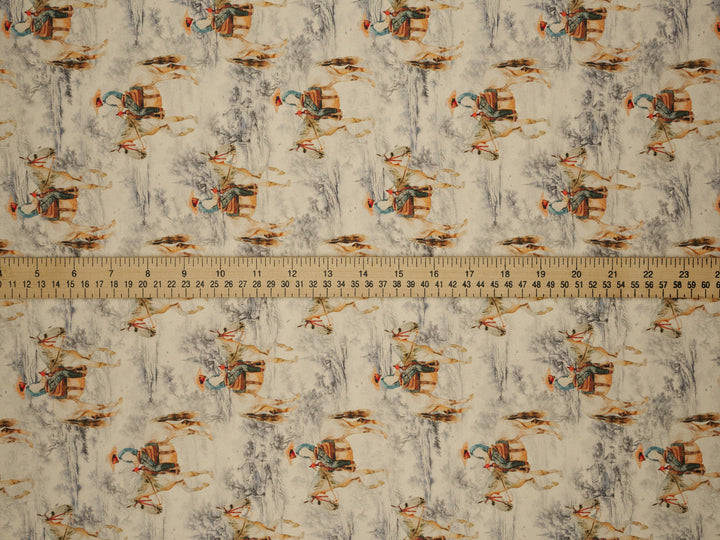 Shane -  Silky Satin Charmeuse print - fabric by the yard -  sublimation print