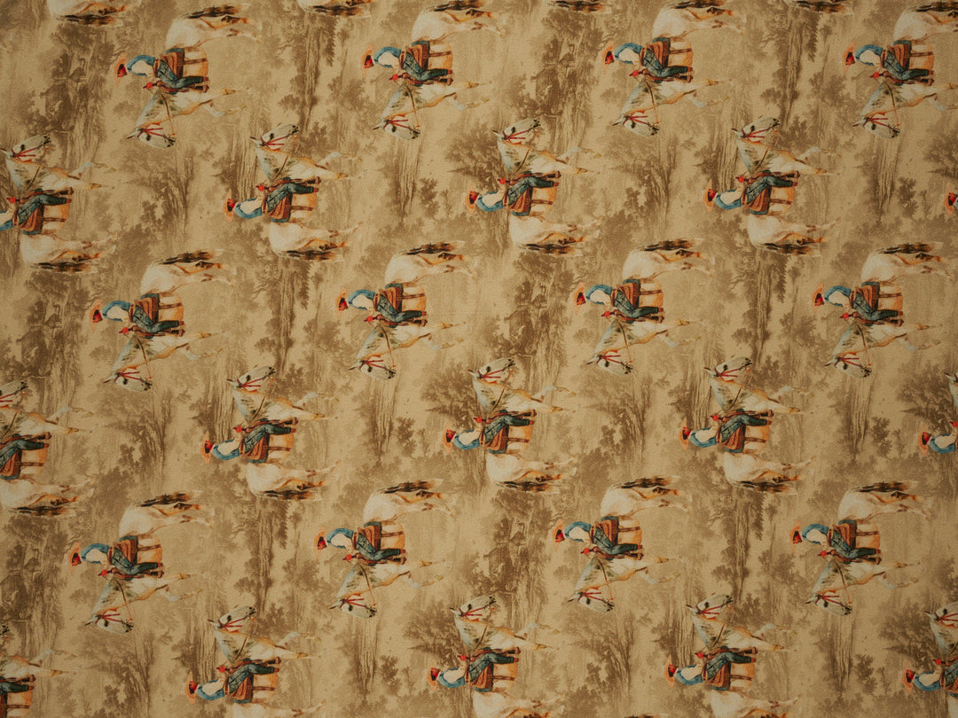 Shane -  Silky Satin Charmeuse print - fabric by the yard -  sublimation print