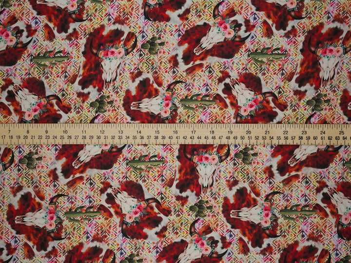 Silky Satin Charmeuse print - fabric by the yard -  sublimation print