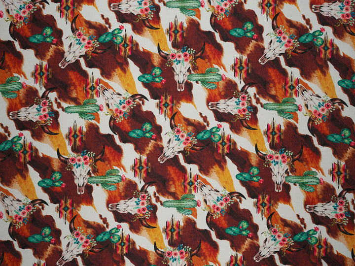 Silky Satin Charmeuse print - fabric by the yard -  sublimation print