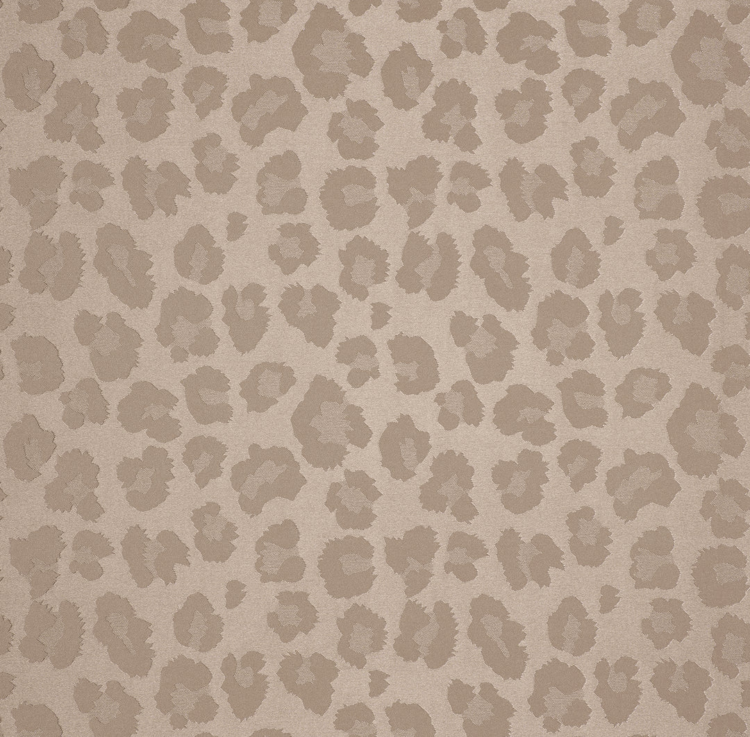 SILKY JACQUARD SATIN fabric by the yard - Cheetah jacquard pattern -  flowy fabric -