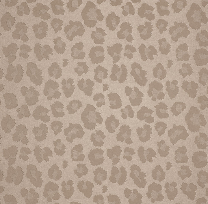 SILKY JACQUARD SATIN fabric by the yard - Cheetah jacquard pattern -  flowy fabric -