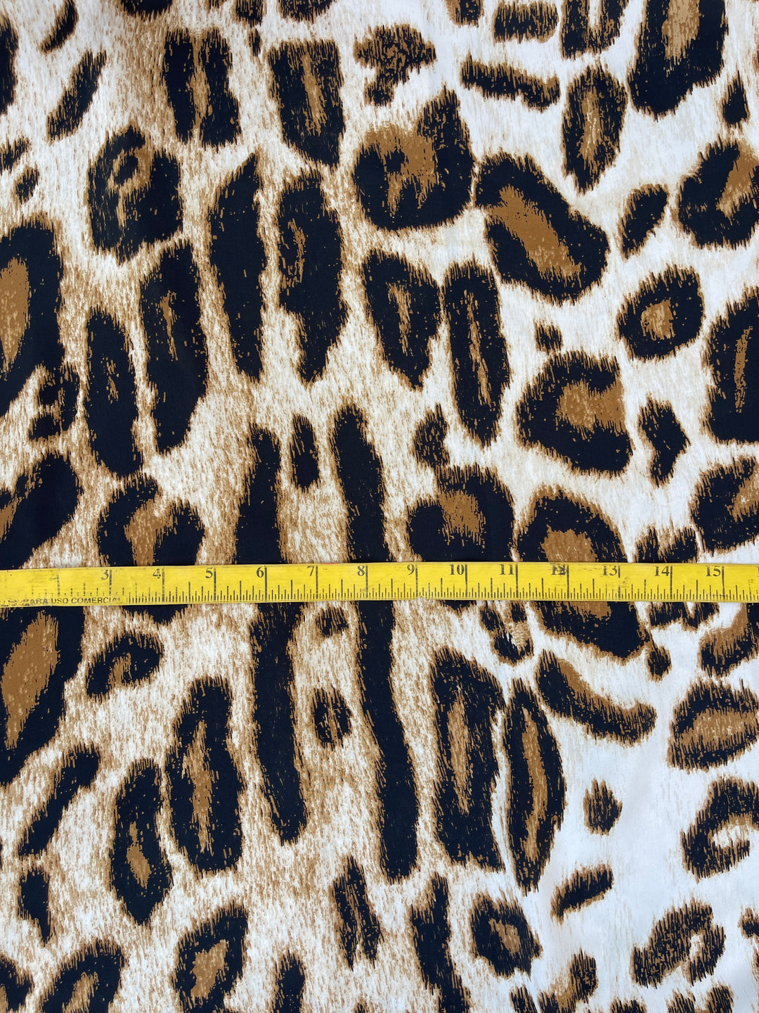 Lightweight  satin  fabric - Cheetah  print