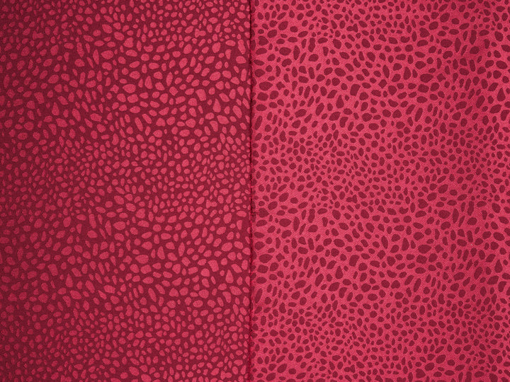 SILKY JACQUARD SATIN fabric by the yard - small Cheetah jacquard pattern -  flowy fabric -