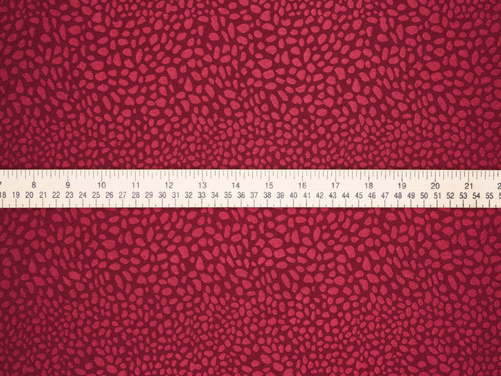 SILKY JACQUARD SATIN fabric by the yard - small Cheetah jacquard pattern -  flowy fabric -