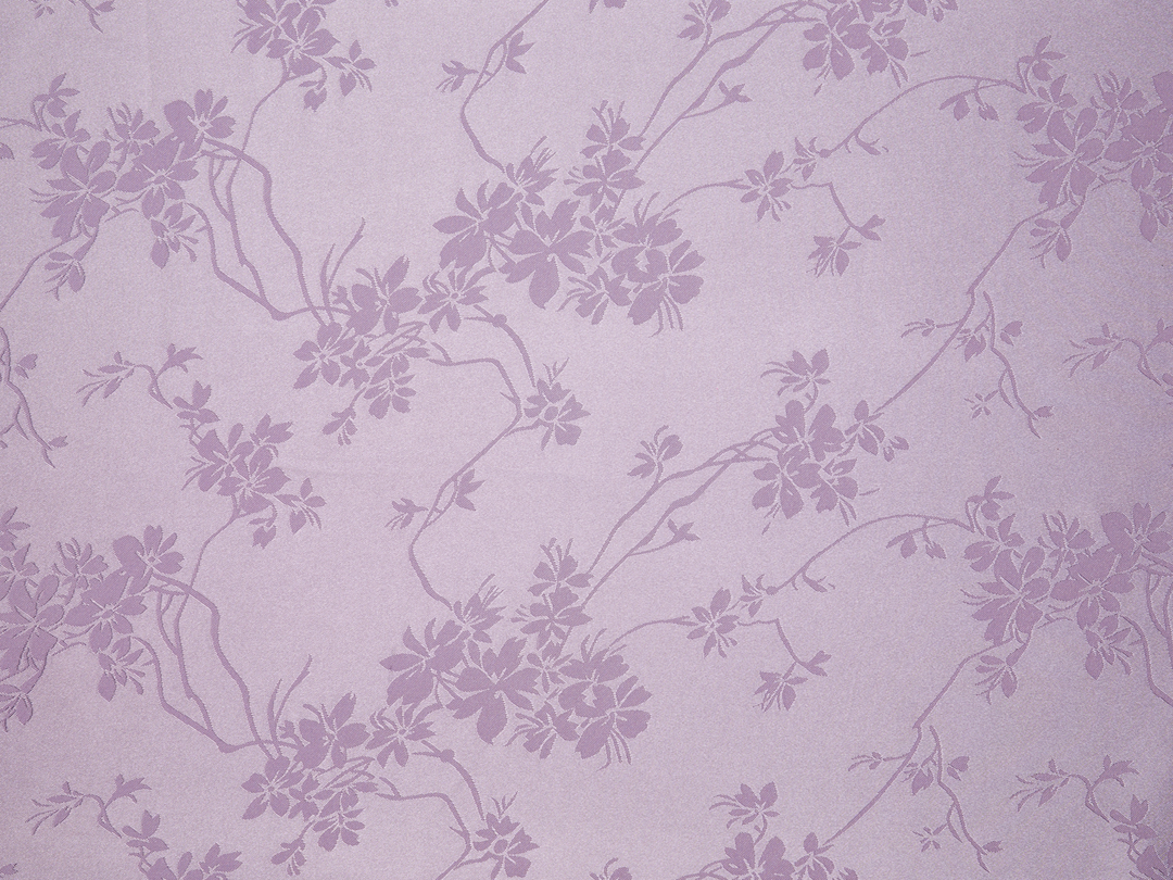 SILKY JACQUARD SATIN fabric by the yard - Cherry blossom  jacquard pattern -  flowy fabric