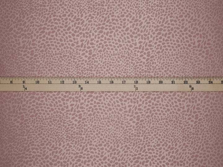 Lilac   - SILKY JACQUARD SATIN fabric by the yard - small Cheetah jacquard pattern -  flowy fabric
