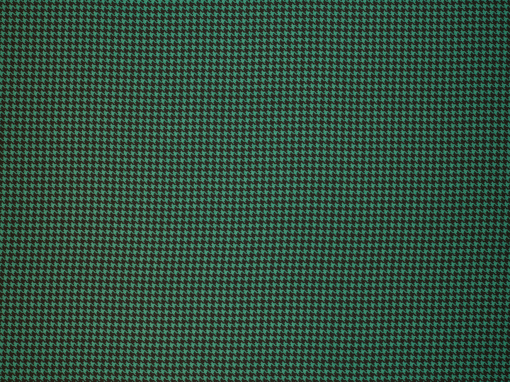 Lightweight  satin dobby fabric by the yard - Green and Black  Houndstooth