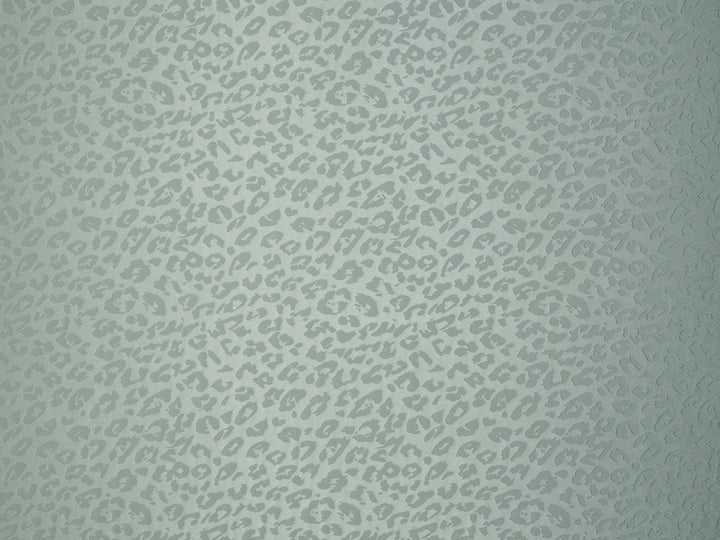 LIGHT TEAL - Silky Jacquard Satin fabric by the yard -Cheetah jacquard pattern -  flowy fabric