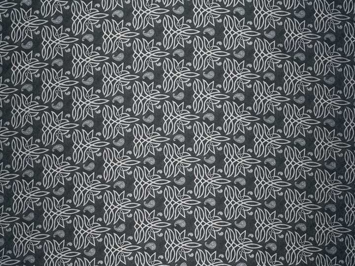 Leather Boot Stitching   - Silky Satin Charmeuse print - fabric by the yard -