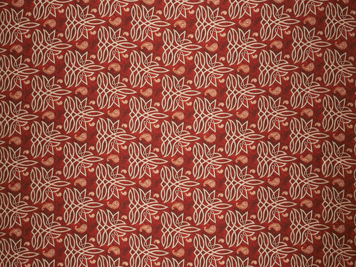 Leather Boot Stitching   - Silky Satin Charmeuse print - fabric by the yard -
