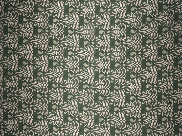 Leather Boot Stitching   - Silky Satin Charmeuse print - fabric by the yard -