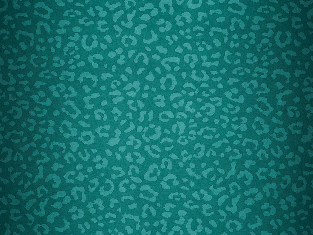 Cheetah print - Faux silk Satin  charmeuse fabric by the yard -