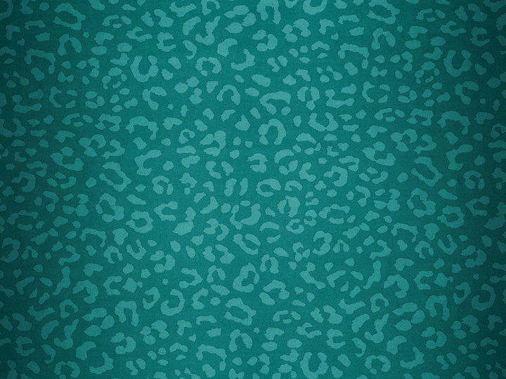 Cheetah print - Faux silk Satin  charmeuse fabric by the yard -