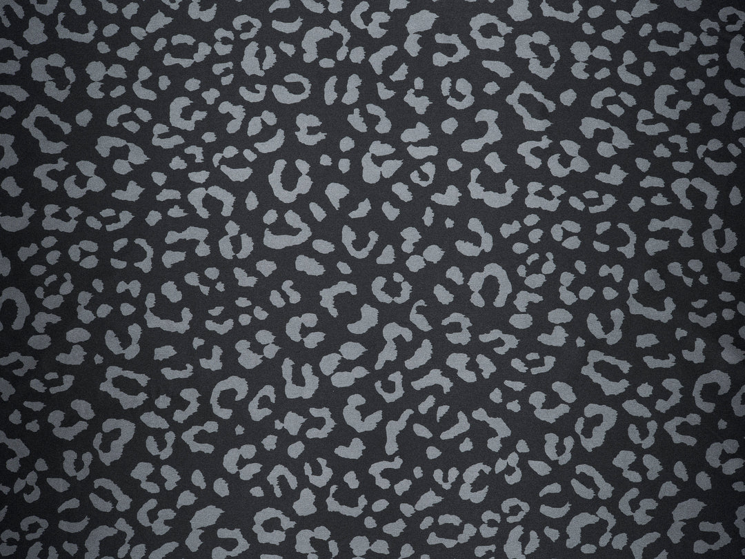 Cheetah print - Faux silk Satin  charmeuse fabric by the yard -