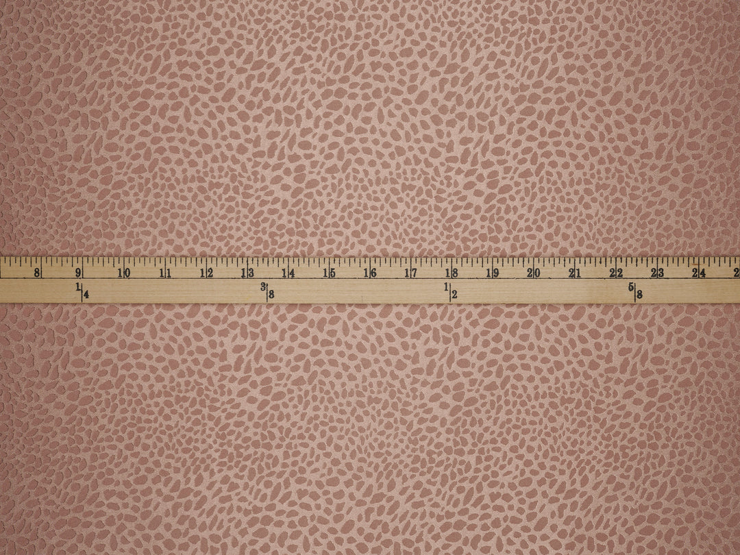 MAUVE SILKY JACQUARD SATIN fabric by the yard - small animal  jacquard pattern - lightweight flowy fabric