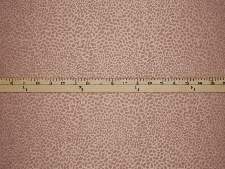 MAUVE SILKY JACQUARD SATIN fabric by the yard - small animal  jacquard pattern - lightweight flowy fabric