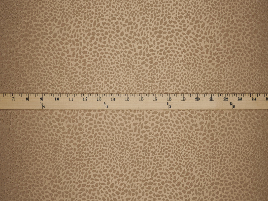 CHAMPAGNE SILKY JACQUARD SATIN fabric by the yard - small animal  jacquard pattern - lightweight flowy fabric