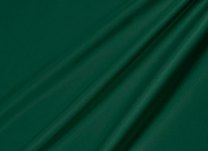 Charmeuse satin fabric by the yard -  Hunter solid