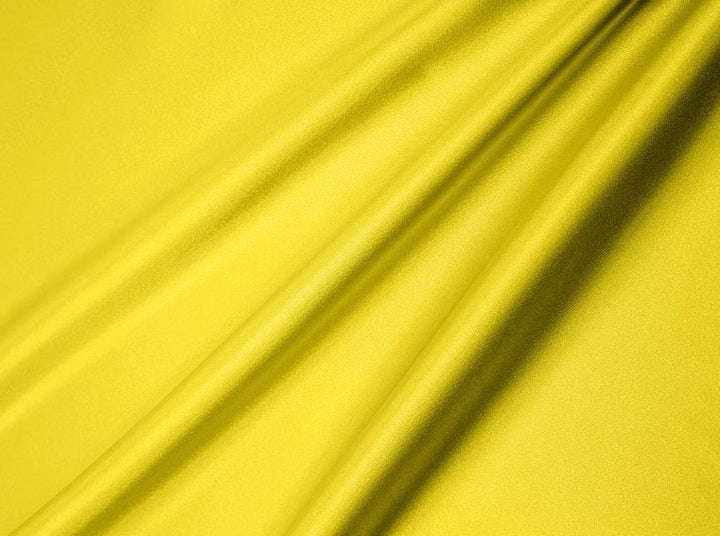 Charmeuse satin fabric by the yard -  Mustard Gold solid