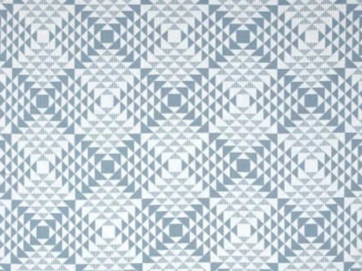 Cotton fabric by the yard - Joel Dewberry  Pyramids- Slate