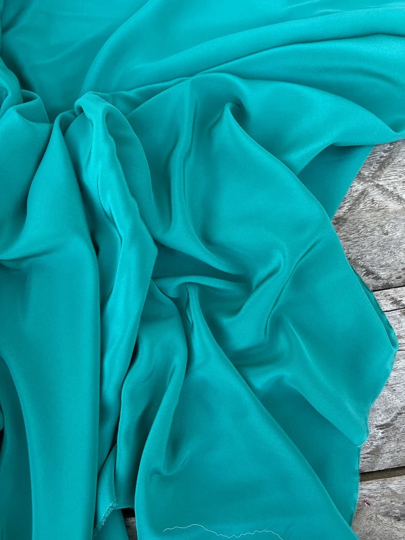 Silk Fabric by The Yard | Silk Crepe Fabric | MONSARFABRICS