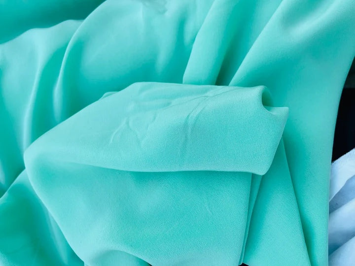 Silk Fabric by The Yard | Silk Crepe Fabric | MONSARFABRICS