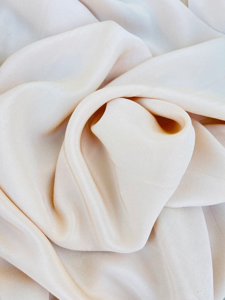 Crepe De Chine Fabric | Silk Fabric by The Yard | MONSARFABRICS